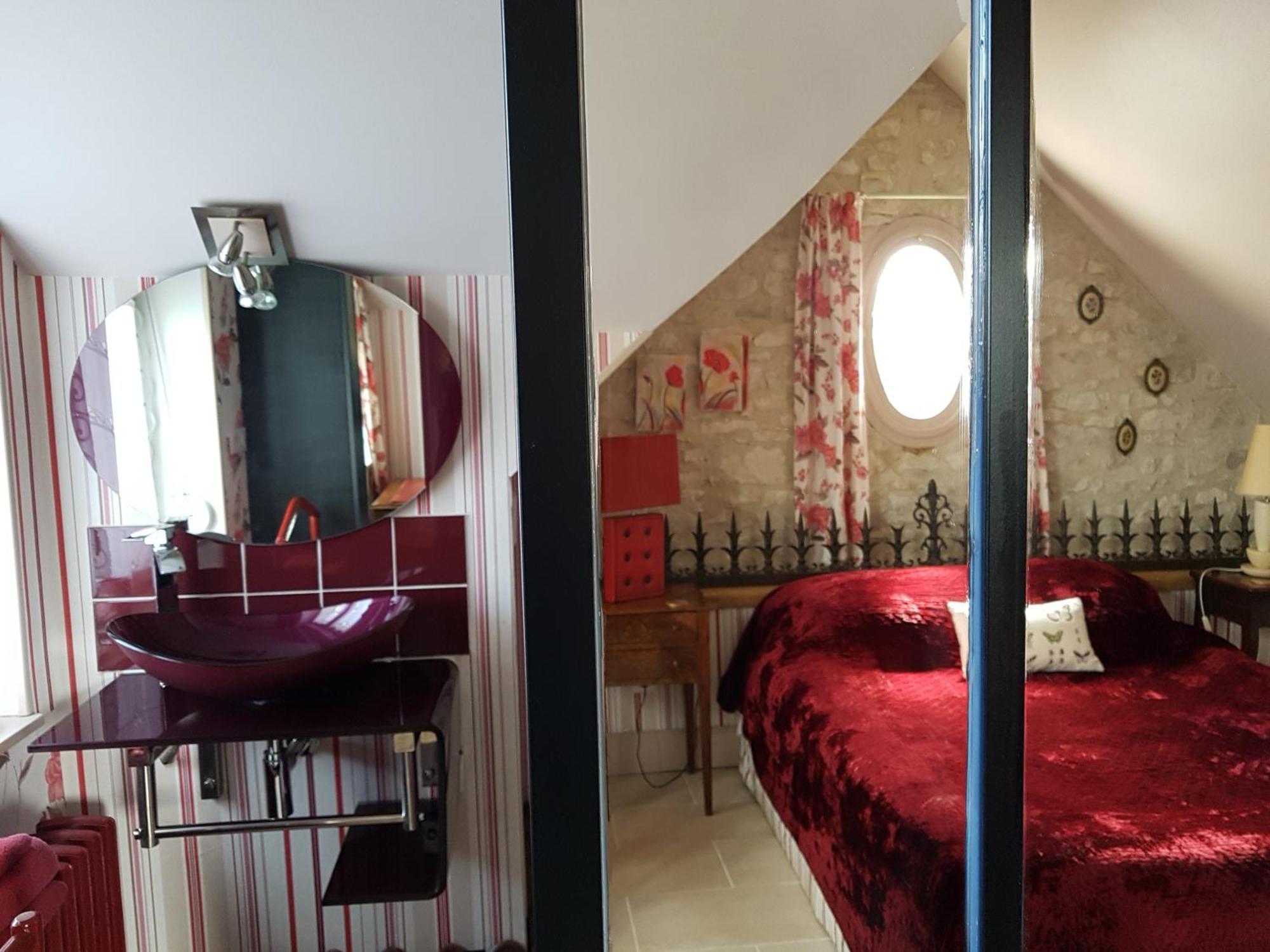 Le Grand Logis - Guest House - Bed And Breakfast Marchais  Quarto foto