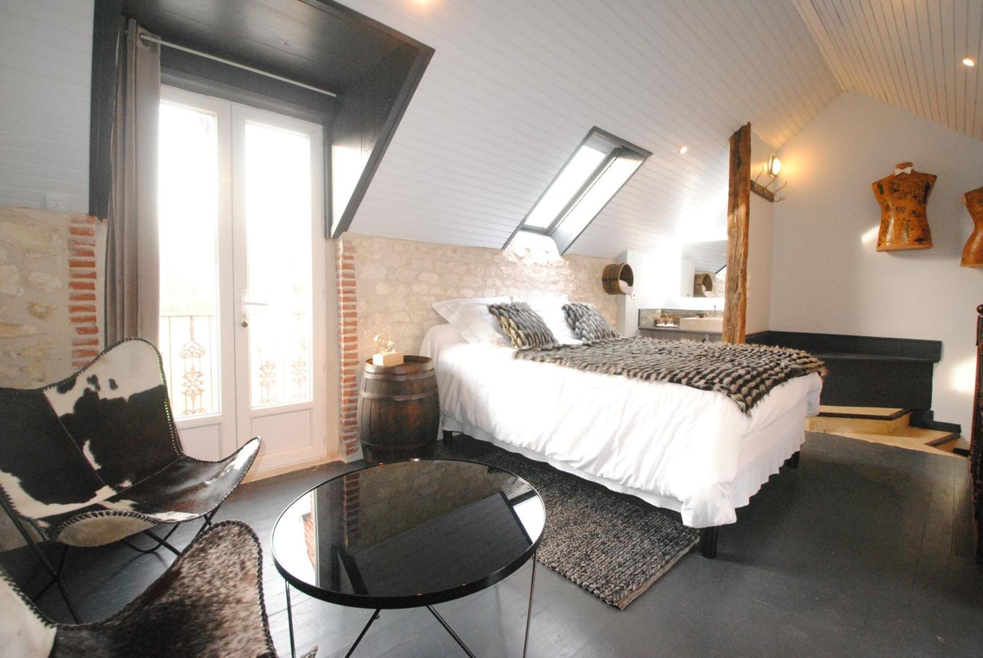 Le Grand Logis - Guest House - Bed And Breakfast Marchais  Quarto foto